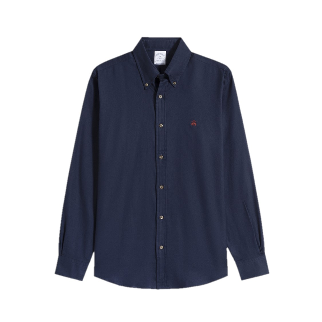 推荐商品：Brooks Brothers 宽松复古休闲衬衫 1000071702 藏青