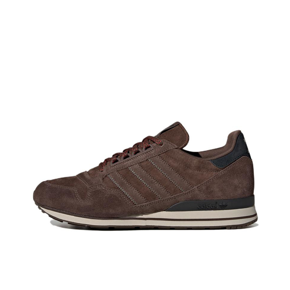 推荐商品：adidas Originals ZX 500 防滑耐磨 舒适轻便 复古减震 低帮 休闲鞋 深褐色
