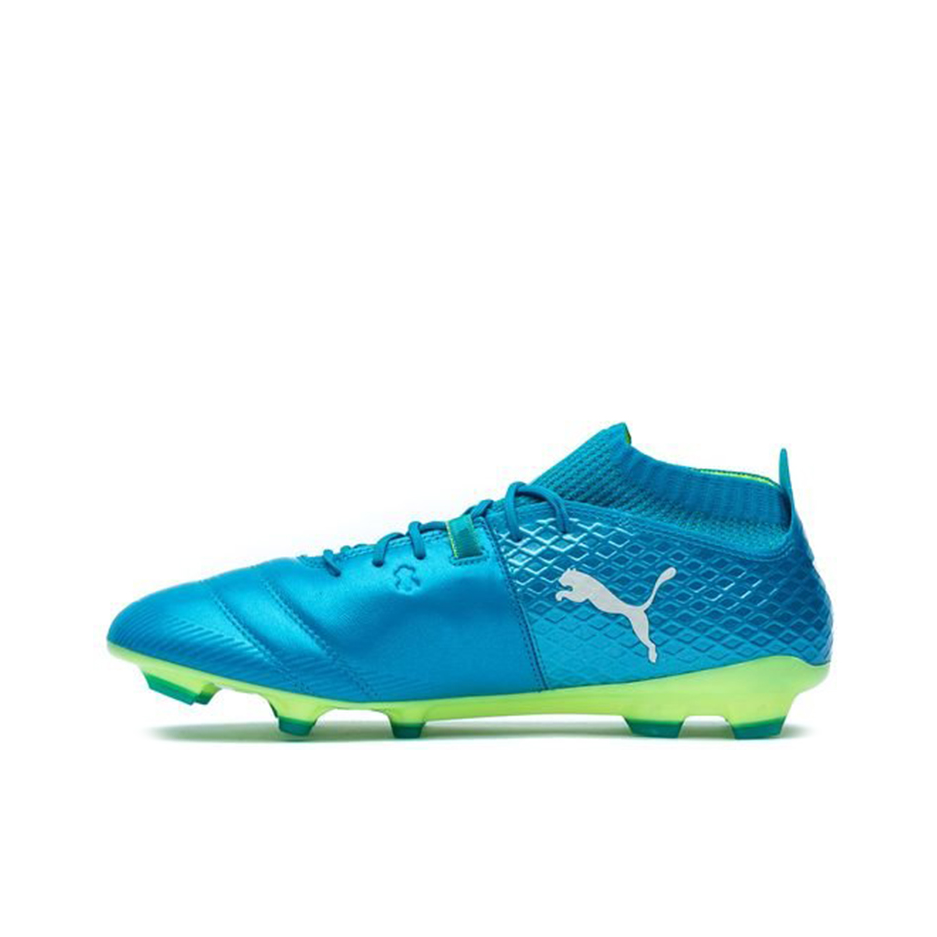 推荐商品：Puma/彪马 One 17.1 AG 短钉 人造草地 足球鞋 蓝色/绿色