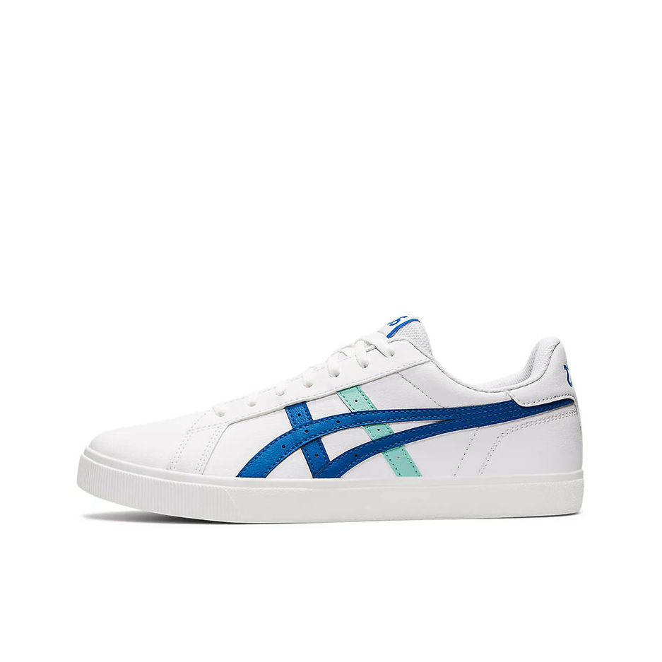推荐商品：Asics/亚瑟士 Tiger Classic CT 百搭舒适 耐磨 板鞋 白色/蓝色