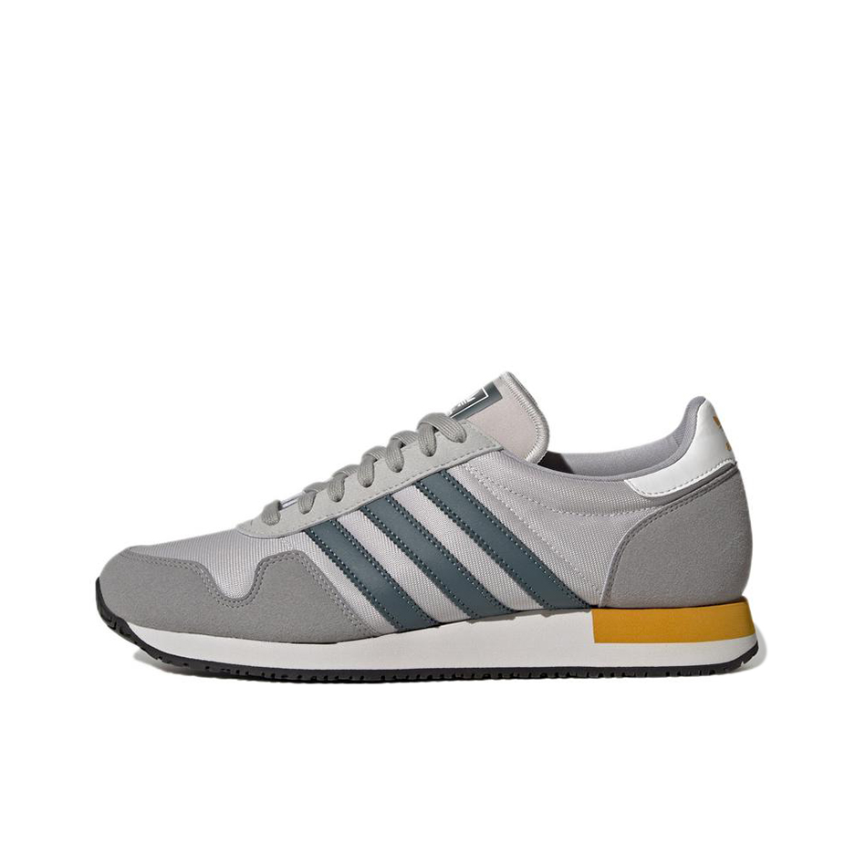 推荐商品：adidas Originals USA 84 轻便透气 舒适耐磨 复古防滑 织物 运动 跑鞋 浅灰/深灰