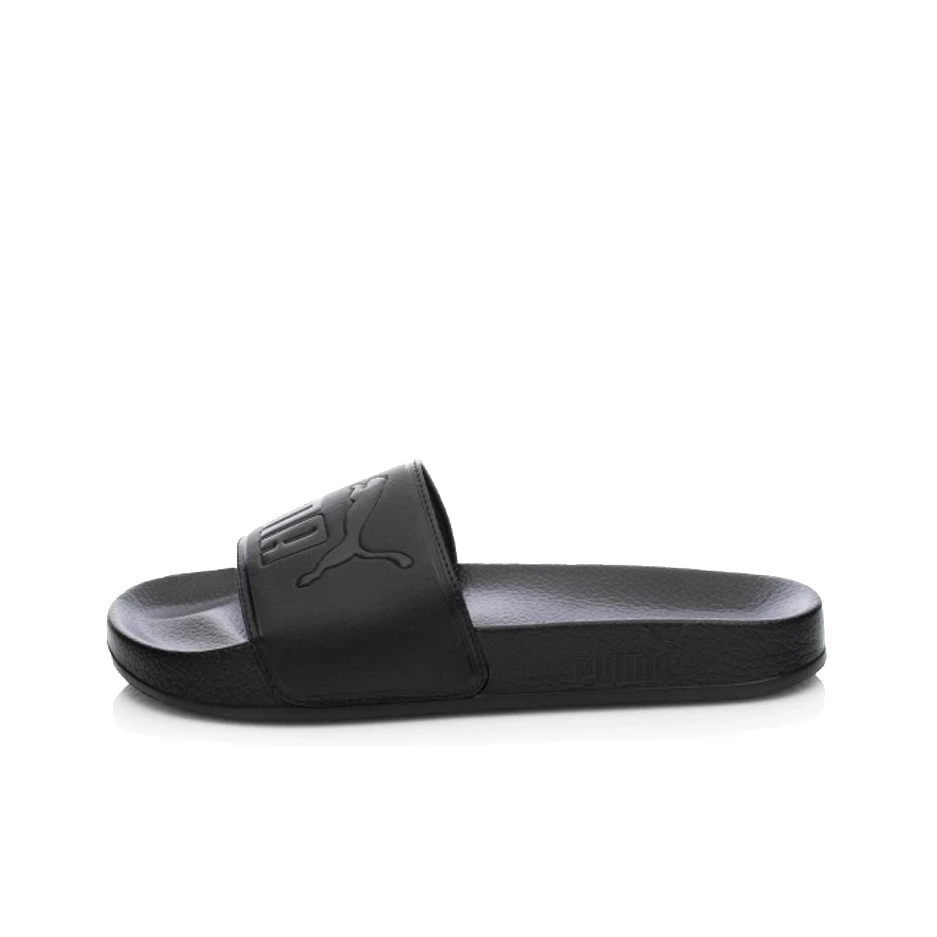 推荐商品：Puma/彪马 Leadcat 2.0 Suede 拖鞋 潮流沙滩一字户外防磨 Black 全黑