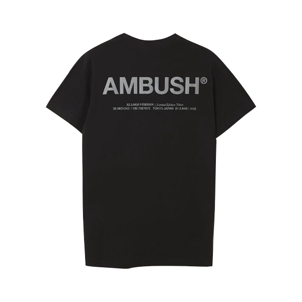 AMBUSH 背面大Logo字母印花圆领短袖T恤 男女同款