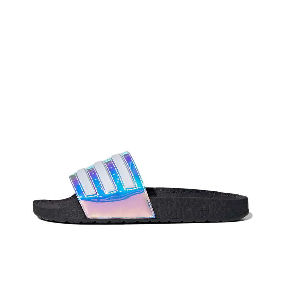 推荐商品：adidas Adilette Boost 时尚休闲 舒适轻便 防滑耐磨 一字 运动 拖鞋 镭射