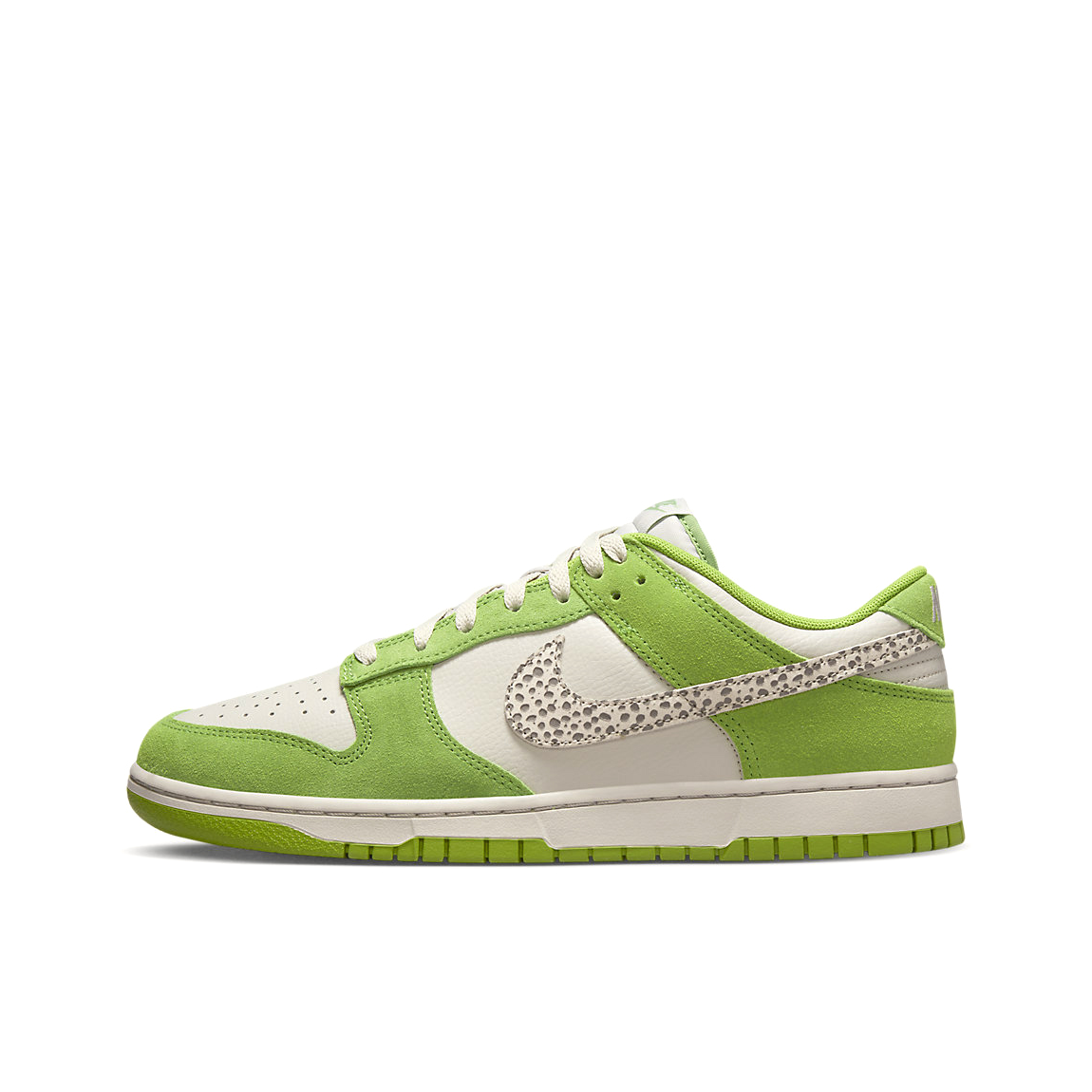 推荐商品：【520礼物】Nike Dunk 板鞋 经典复古百搭 斑點紋路/米白/亮绿/