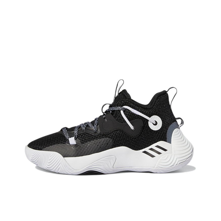 推荐商品：adidas Harden Stepback 3 篮球鞋 缓震透气防滑耐磨运动训练包裹性实战 大童/黑色