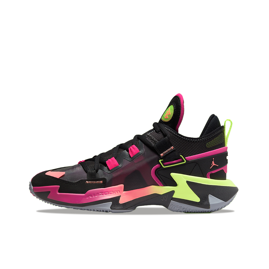 推荐商品：Jordan Why Not Zer0.5 威少5代 合成革 减震支撑 包裹性 篮球鞋 国外版/黑色/红色/绿色 