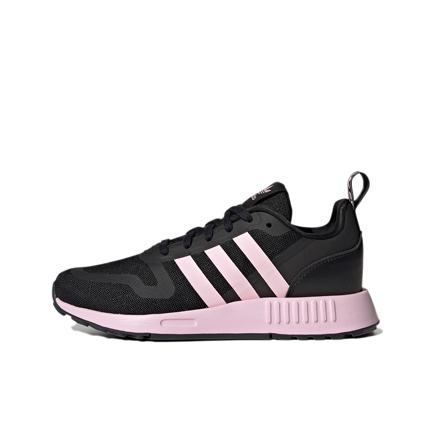 推荐商品：adidas originals Multix 经典复古 舒适百搭 轻便透气 防滑耐磨 运动休闲鞋 大童/黑色/粉色