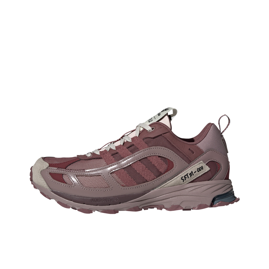 推荐商品：adidas Originals Shadowturf 减震轻便 防滑耐磨 织物 复古百搭 运动休闲鞋 Dusty Pink Song for the Mute联名/红色/米色