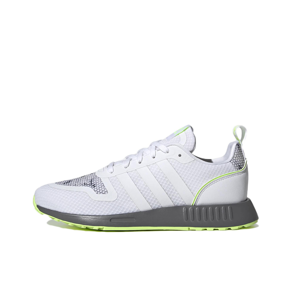 推荐商品：adidas originals Multix 经典复古 舒适百搭 轻便透气 防滑耐磨 运动休闲鞋 白色/灰色/绿色