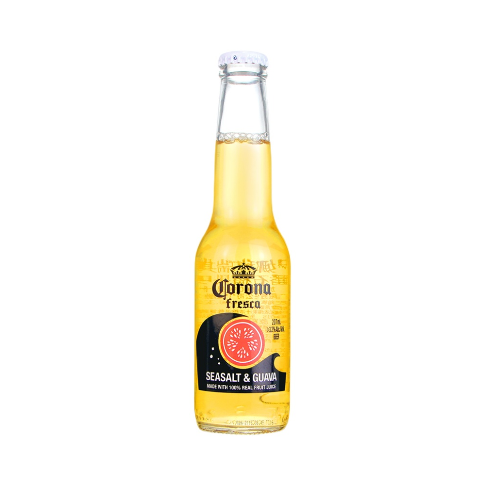 推荐商品：CORONA/科罗娜 海盐系列 啤酒 番石榴果味 207ml 11.5°P 裸瓶装 聚会拉格墨西哥风味