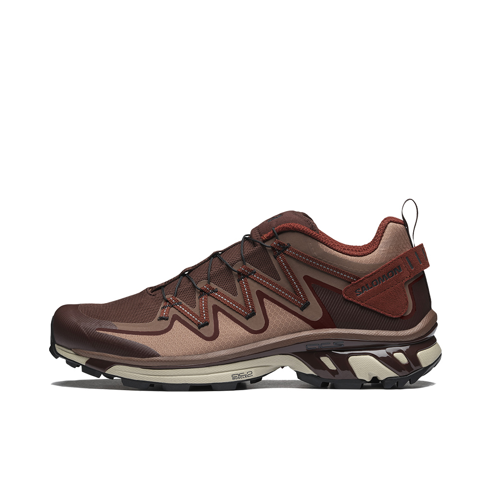 推荐商品：Salomon/萨洛蒙 XT-Rush 户外 网布织物 防滑耐磨 运动 跑鞋 苦巧克力色