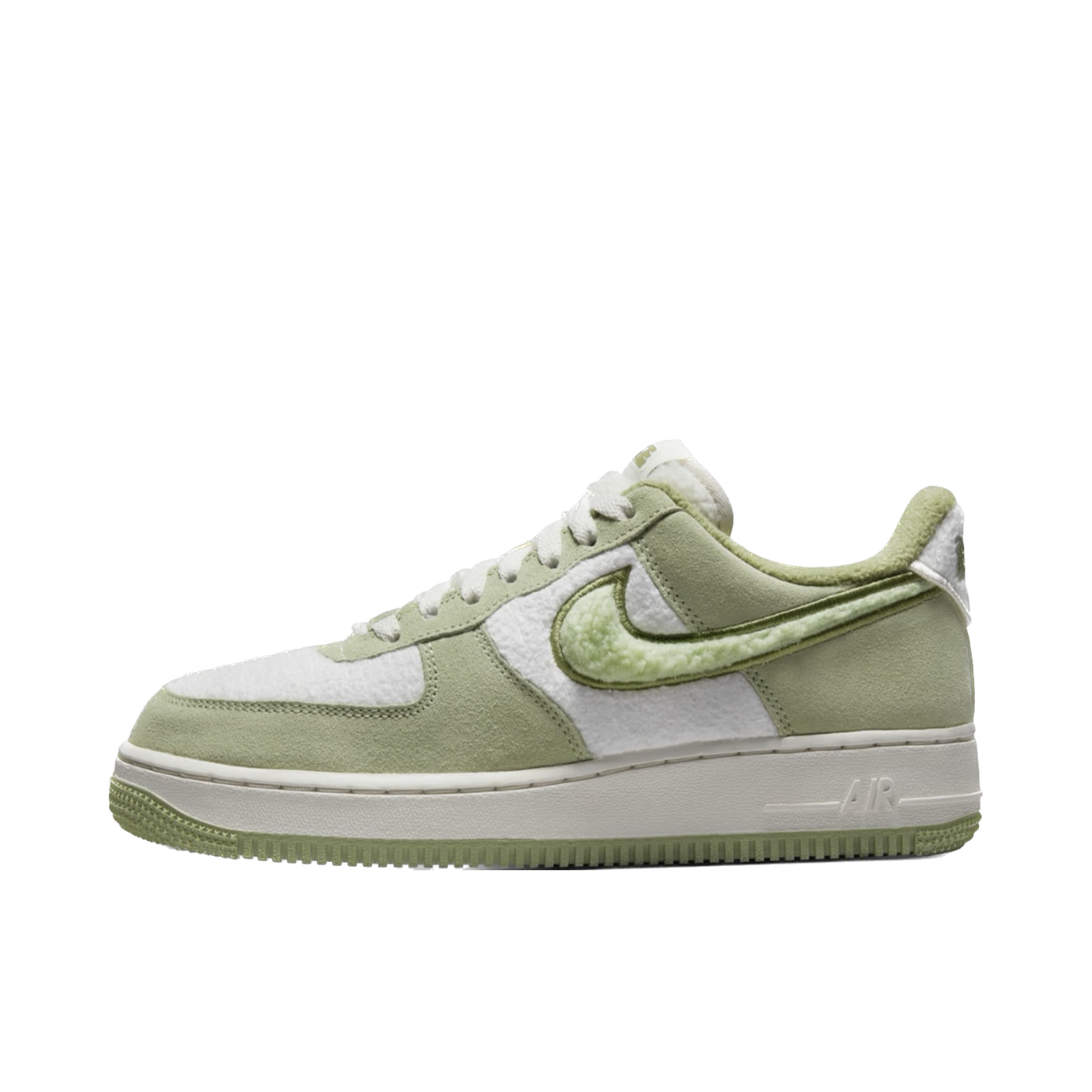 推荐商品：Nike Air Force 1 空军一号 板鞋 轻便舒适百搭耐磨防滑复古 女款/白色/牛油果绿