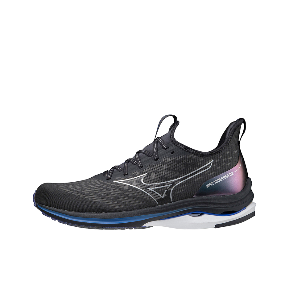 推荐商品：Mizuno/美津浓 Wave Rider Neo 2 跑鞋 黑色/蓝色