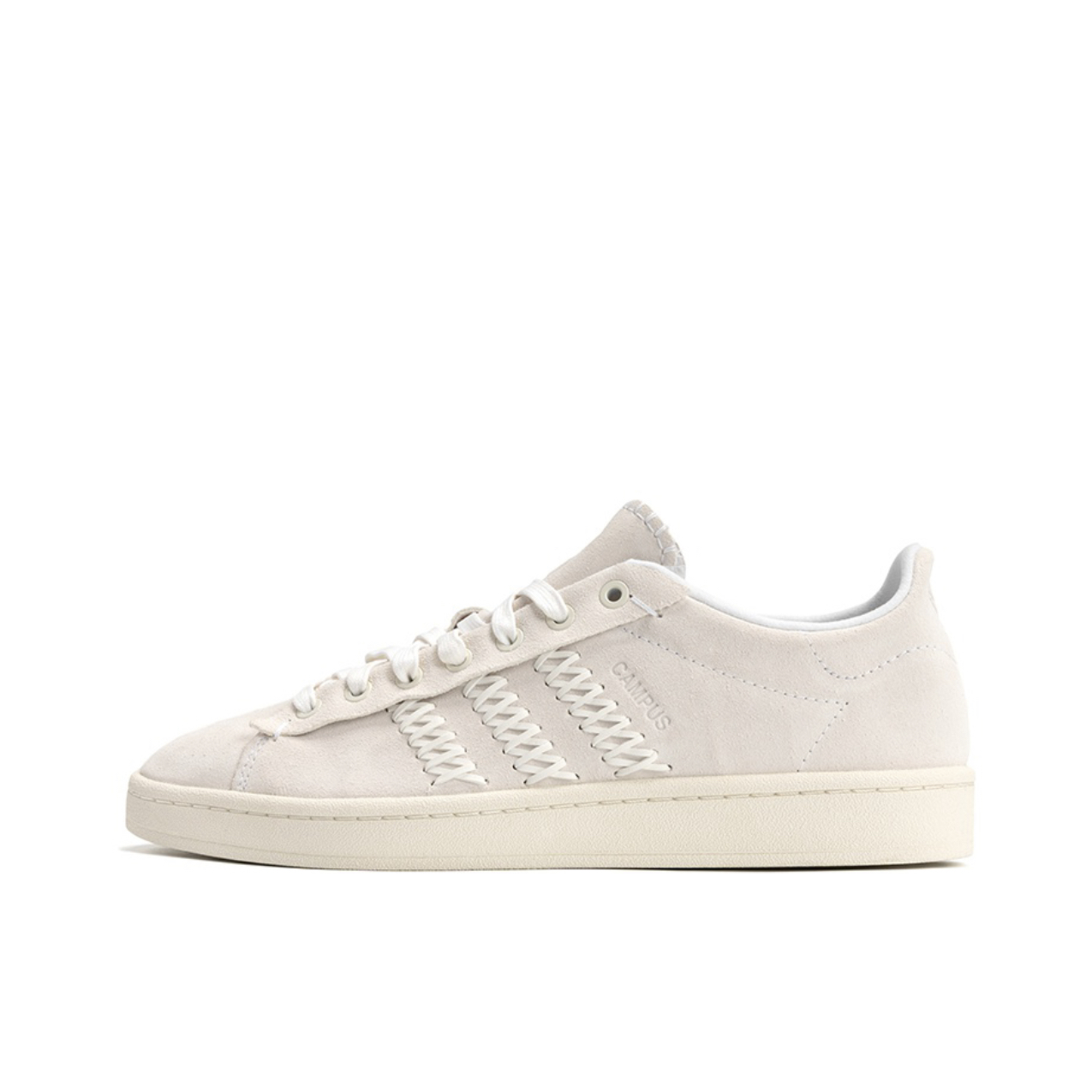 推荐商品：adidas Originals Campus 板鞋 防滑耐磨舒适百搭复古休闲 Foot Industry联名/米白