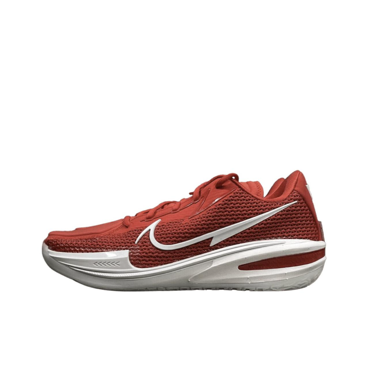 推荐商品：Nike Air Zoom G.T. Cut 1 篮球鞋 防滑耐磨抗冲击包裹性支撑回弹 红色/白色