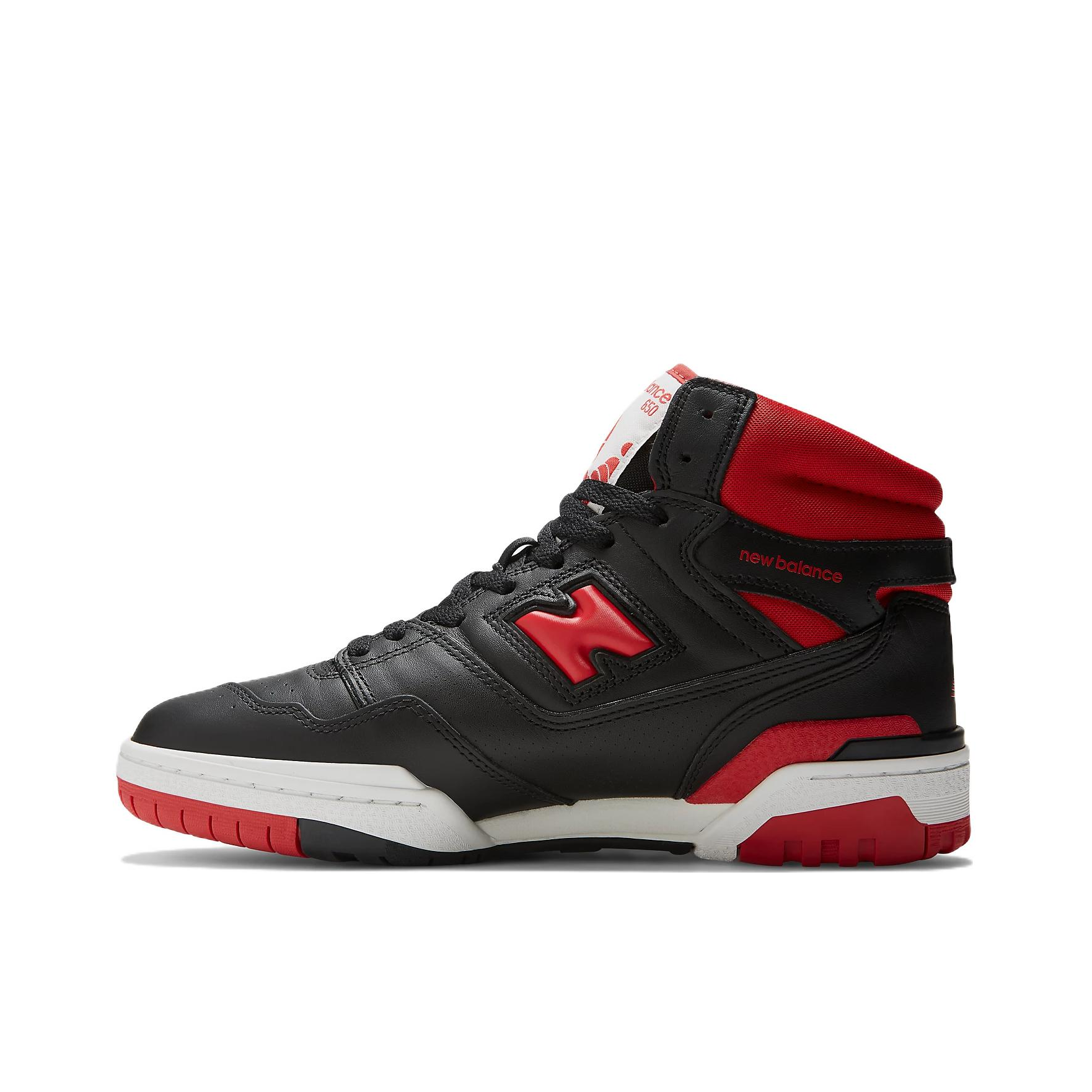 推荐商品：New Balance 650R 耐磨 减震防滑 潮流复古 包裹性 休闲鞋 黑色/红色