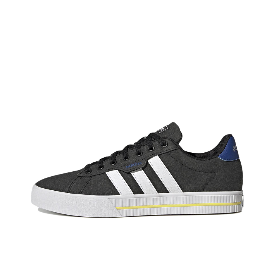 推荐商品：adidas neo Daily 3.0 板鞋 休闲舒适透气耐磨复古防滑轻便 黑色/白色/蓝色
