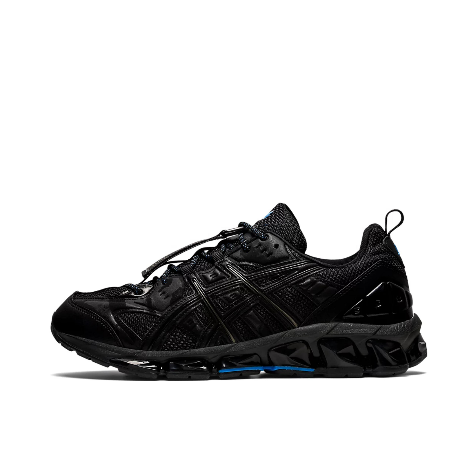 推荐商品：Asics/亚瑟士 Gel-Quantum 360 7 跑鞋 轻量缓震防滑耐磨舒适透气复古圆头 纯黑色