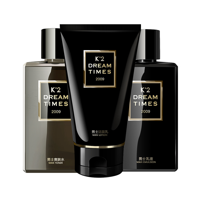推荐商品：Dreamtimes K2三部曲男士护肤品水乳套装 祛痘去黑头补水保湿清爽