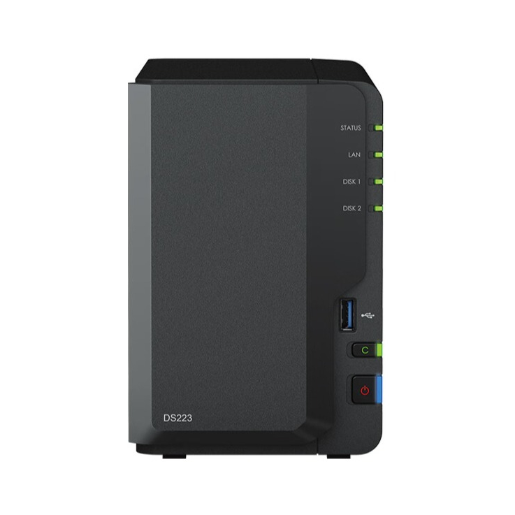 推荐商品：Synology/群晖 DS223 双盘位 NAS网络存储 私有云