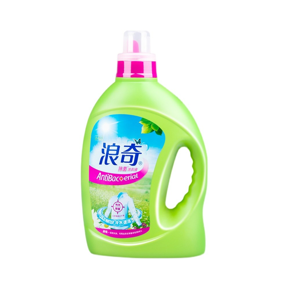 推荐商品：浪奇/Lonkey 除菌 鲜花香 瓶装洗衣液 除螨机洗手洗深层去渍