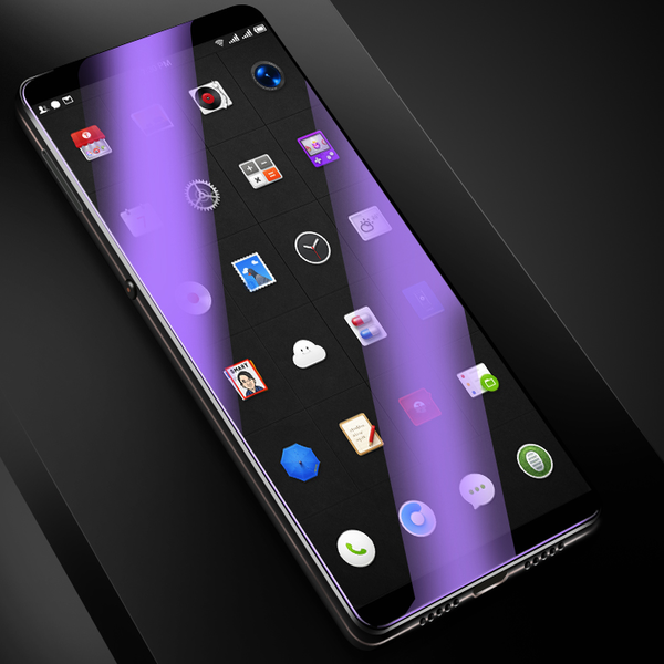 L＆U 锤子坚果R1/3 透明无白边抗蓝光防摔防指纹钢化膜