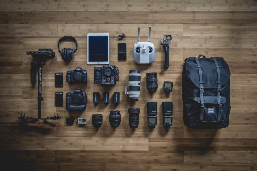 Black Camera Lens