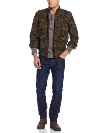 Levi's 李维斯 型男纯棉保暖飞行夹克  (可8折，优惠码20FFCLOT，实付）
