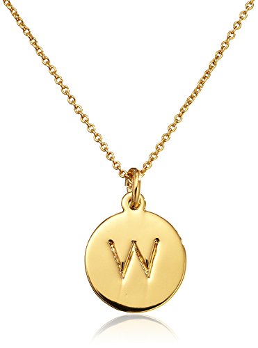 katespadenewyorkGoldToneAlphabetPendantNecklace18quot