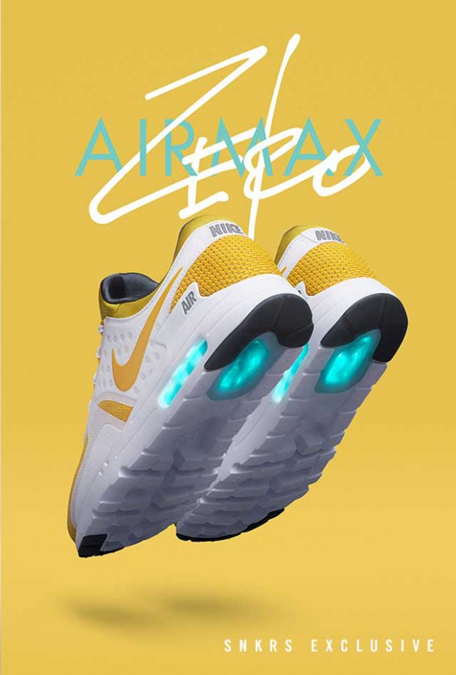 Air Max Zero,Nike  Nike Air Max Zero 黄白手稿配色即将发售