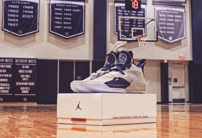 Jordan Brand,Air Jordan 33,Geo 来自首府的劲旅!Air Jordan 33 乔治城大学 PE 与队服曝光 Jordan Brand,Air Jordan 33,Geo 来自首府的劲旅!Air Jordan 33 乔治城大学 PE 与队服曝光