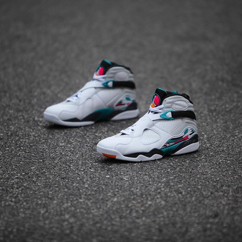 Jordan Brand,Air Jordan 8,Sout 实物美图欣赏!Air Jordan 8 全新南海岸配色本月发售 Jordan Brand,Air Jordan 8,Sout 实物美图欣赏!Air Jordan 8 全新南海岸配色本月发售