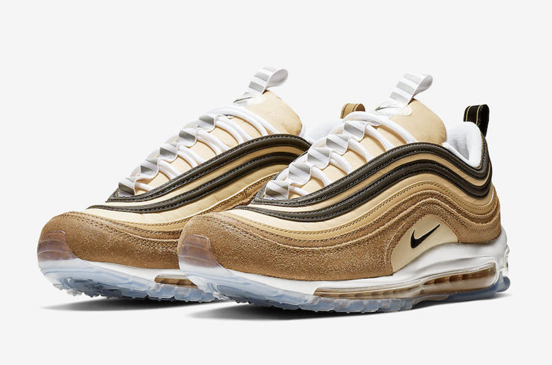 Nike,Air Max 97,发售,921826-201  鞋底印有条形码！这款奢华的 Air Max 97 灵感竟然来自快递箱