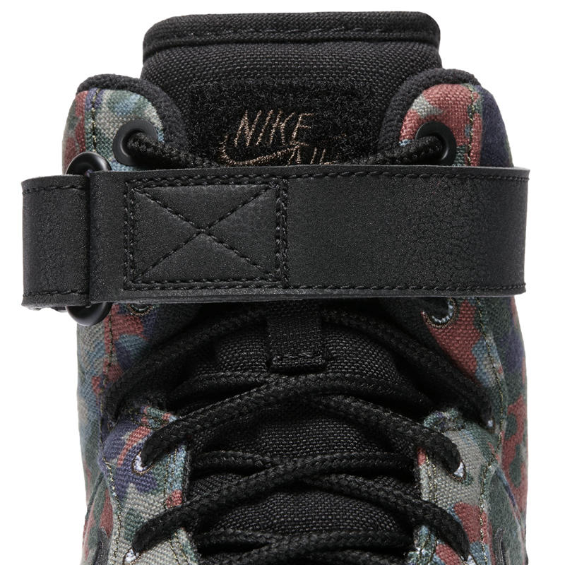 Air Force 1,AF1,Nke  全新军事风造型！德军迷彩配色 Air Force 1 Hi 曝光