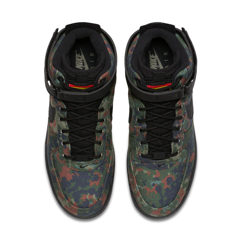 Air Force 1,AF1,Nke  全新军事风造型！德军迷彩配色 Air Force 1 Hi 曝光
