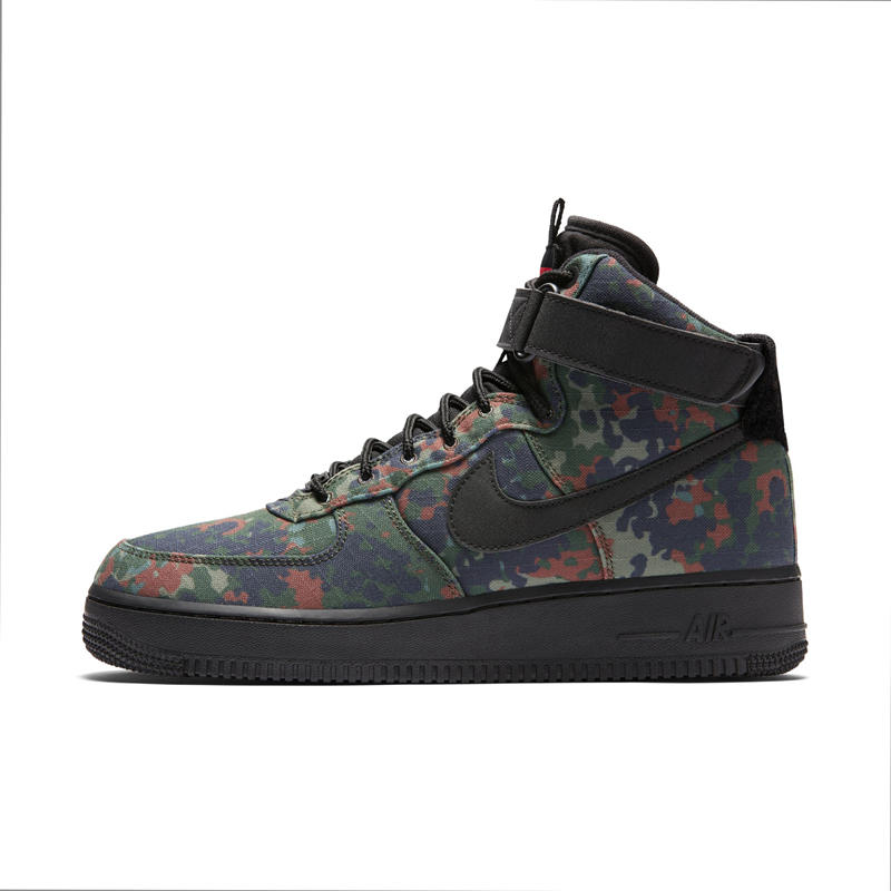 Air Force 1,AF1,Nke  全新军事风造型！德军迷彩配色 Air Force 1 Hi 曝光