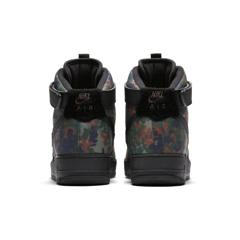Air Force 1,AF1,Nke  全新军事风造型！德军迷彩配色 Air Force 1 Hi 曝光