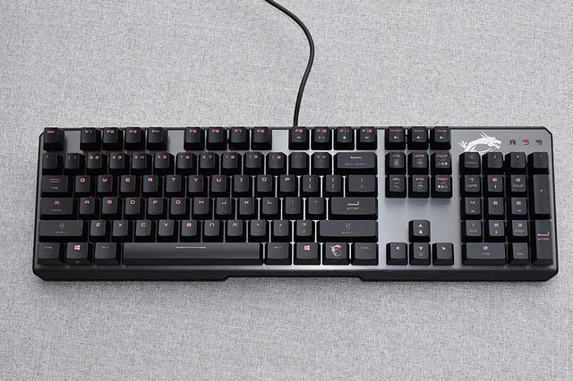 【图片5】原装红轴 兼顾办公游戏——微星Vigor GK60电竞机械键盘体验