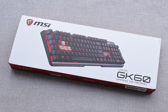 【图片1】原装红轴 兼顾办公游戏——微星Vigor GK60电竞机械键盘体验