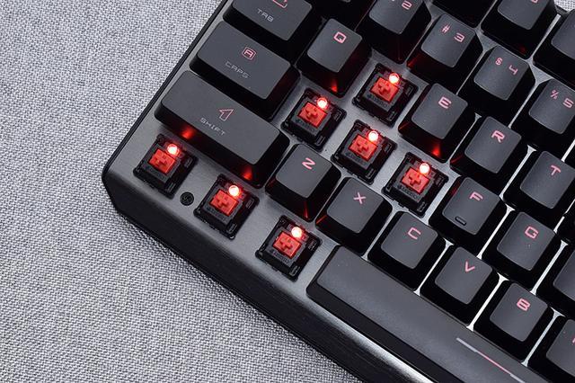 【图片13】原装红轴 兼顾办公游戏——微星Vigor GK60电竞机械键盘体验