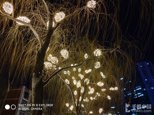 △未开启手持超级夜景模式