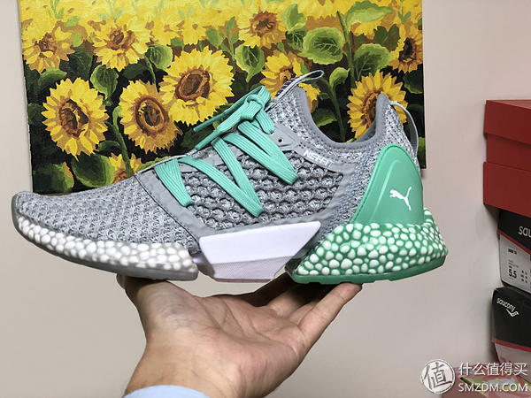 Nike有涡轮增压,Puma有混合动力—PUMA 彪马 Hybrid Rocket Netfit 跑鞋开箱评测