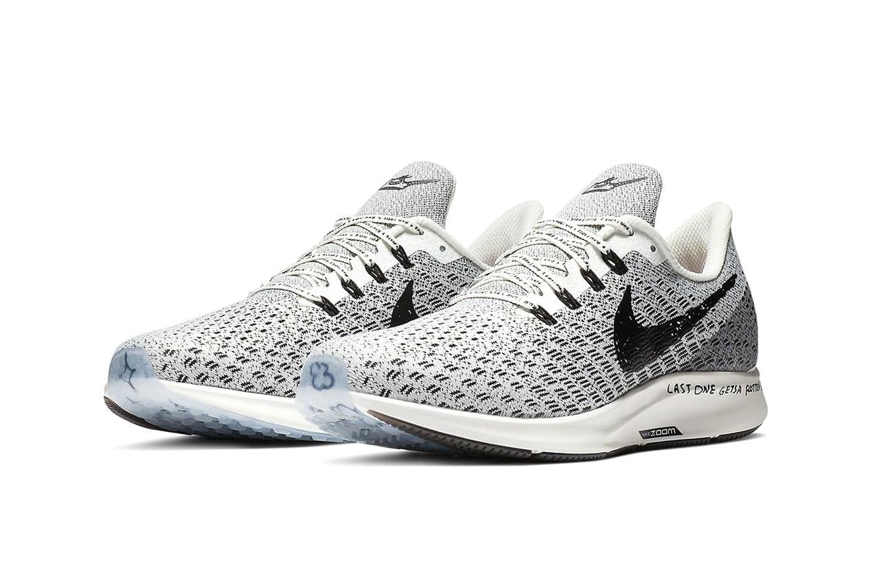 Nike 推出「手绘涂鸦风」Zoom Pegasus 35 
