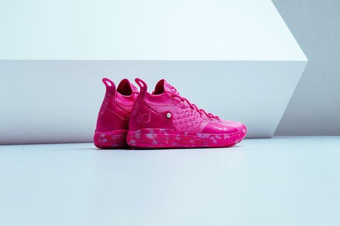 致敬癌症幸存者, 实拍预览Nike Zoom KD11 Aunt Pearl