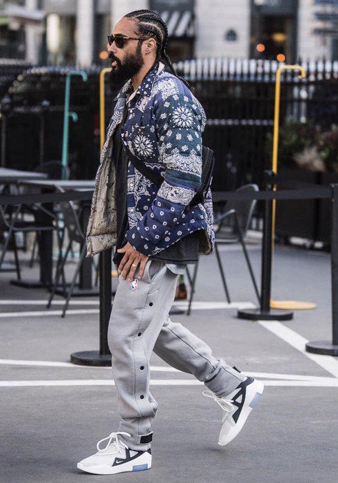 Fear of God Athletics,fearofgodlogo lorenzo脚踩新配色nikeairfearofgod1