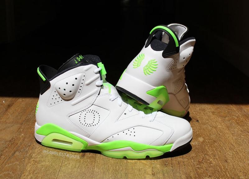 Air Jordan 6,AJ6,  有钱都买不到！俄勒冈专属 Air Jordan 6 实物图释出！