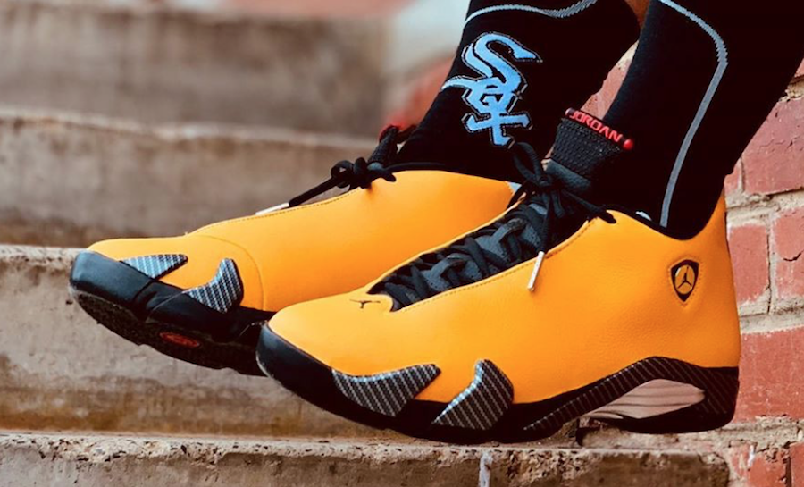 AJ14,Air Jordan 14,发售,BQ3685-7  高人气法拉利推出反转配色！全新 Air Jordan 14 下月发售