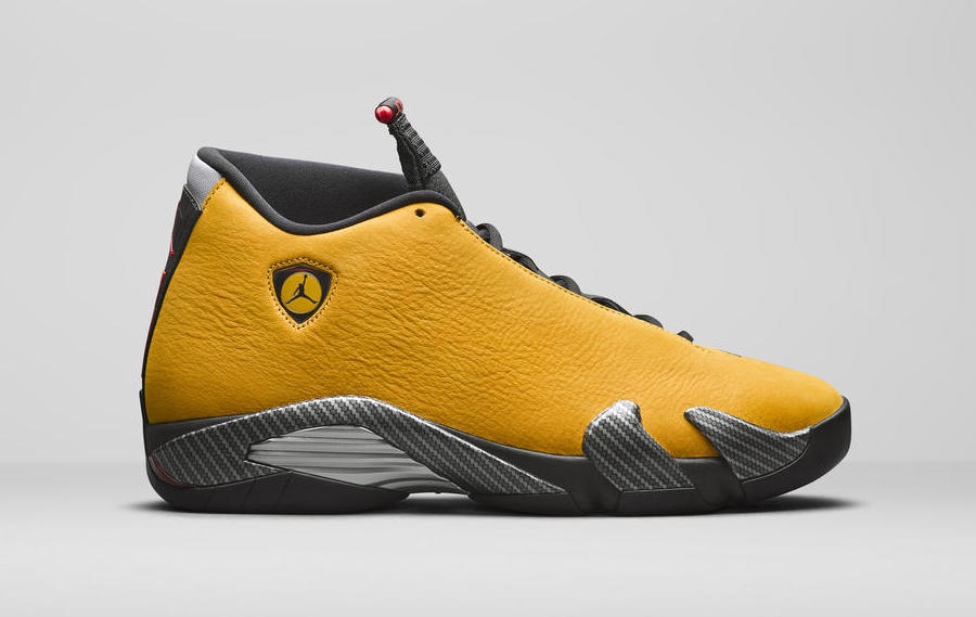 AJ14,Air Jordan 14,发售,BQ3685-7  高人气法拉利推出反转配色！全新 Air Jordan 14 下月发售