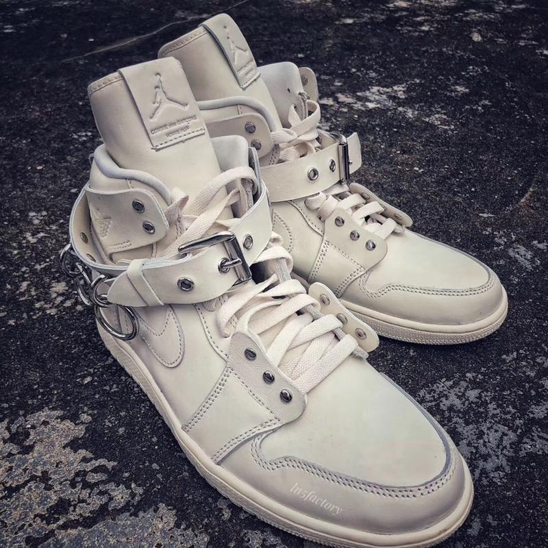 Air Jordan 1,AJ1,CDG,CN5738-00  高街范十足！CDG x Air Jordan 1 完整实物图曝光！